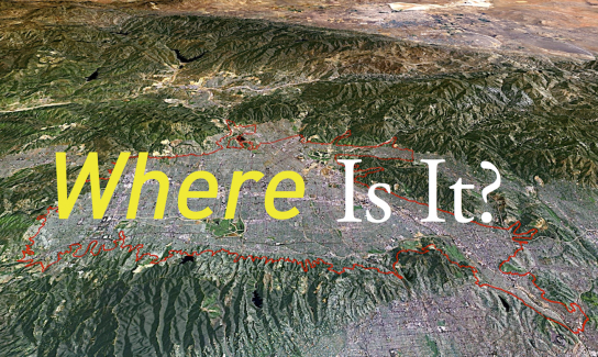 Upper Los Angeles River Watershed Area/ALI + ESRI Upper Los Angeles River Watershed Area/ALI + ESRI